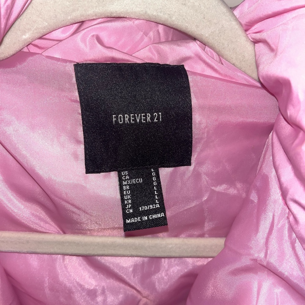 Pink puffer jacket - Picture 2 of 2